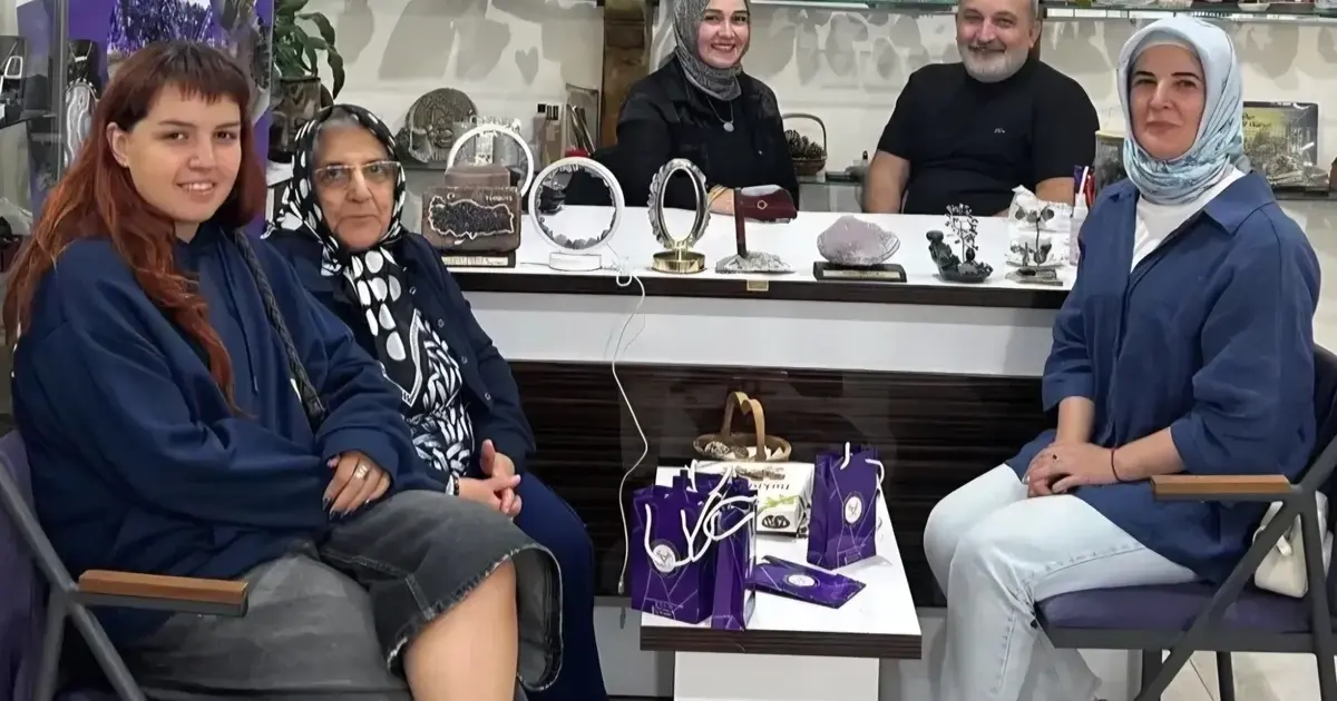 Yozgat Aydıncık’ta doğal taşlara yoğun ilgi -
