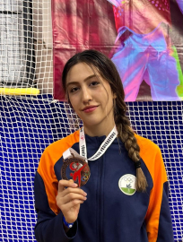 Osmangazili taekwondocudan bronz madalya