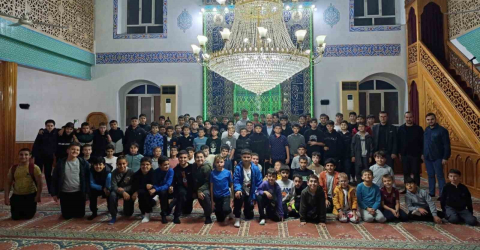 Fatih Camii’nde gençlik buluşması düzenlendi