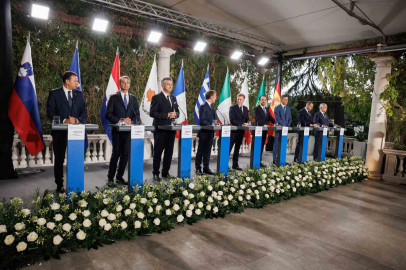 MED9 liderlerinden İsrail’e Gazze’ye insani yardım geçişlerini serbest bırakma çağrısı