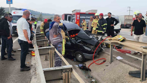 Bursa’da feci kaza: 4 yaralı