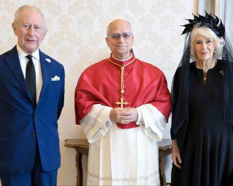 İngiltere Kralı ile Papa 491 yıl sonra ilk kez birlikte dua etti