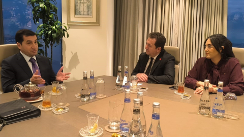 Azerbaycan Cumhurbaşkanı Yardımcısı Hacıyev: "Bugün barışın öncüsü ve inisiyatifi Azerbaycan’ın elindedir"