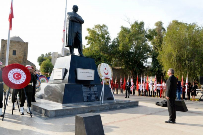 Ulu Önder Atatürk, vefatının 87. yıldönümünde KKTC’de anıldı