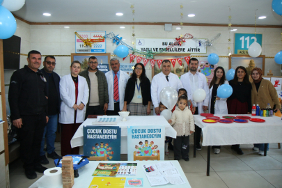 Balıklıgöl Devlet Hastanesi’nde Dünya Çocuk Hakları Günü Etkinliği
