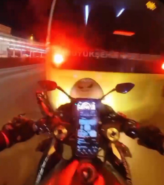 "Allah’ım sana geliyorum" dedi, belediye otobüsüne çarptı