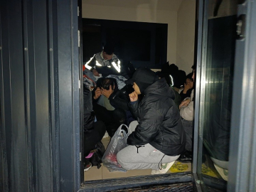 Çanakkale’de 32 kaçak göçmen yakalandı