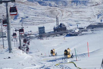 Erciyes'te Türkiye'nin En Gelişmiş Yapay Karlama Sistemiyle Pistler Sezona Hazırlanıyor