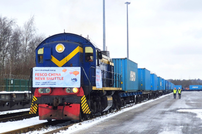 FESCO Çin'den St. Petersburg'a İlk Doğrudan Tren Seferini Başlattı