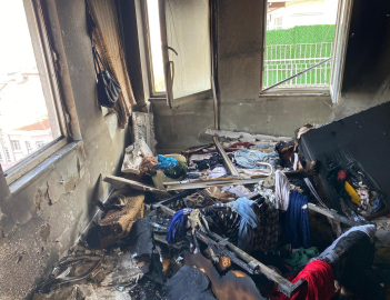 Bursa’da korkutan yangın