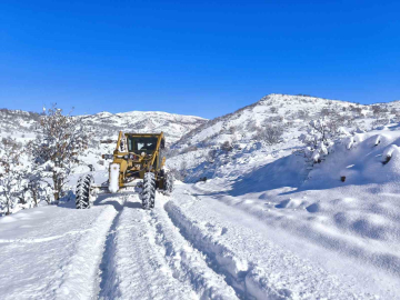 Bingöl’de 192 köy yolunda çalışmalar sürüyor