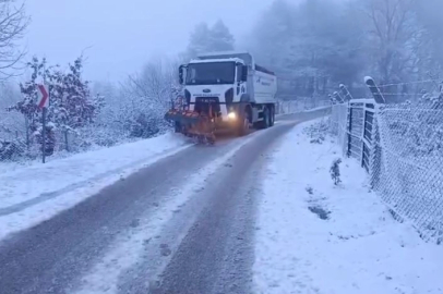 Bursa Büyükşehir’den Kar Mesaisi