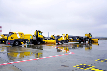 İGA İstanbul Havalimanı’ndan Kar Mesaisi