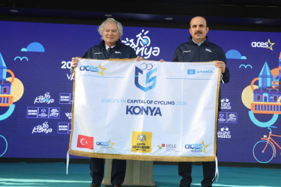 Avrupa'ya bisilet kültürü Konya'dan yayılacak... Konya'da Avrupa Bisiklet Başkenti Unvanı ve Velespit Müzesi açılışı