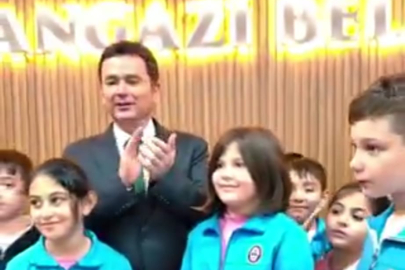 Minik Misafirler Belediye Koridorlarını Şenlendirdi