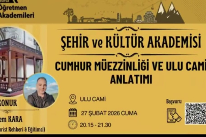 Bursa’da Eğitimin Kalbi Tarih ve Maneviyatla Attı: Ulu Cami’de Özel Buluşma