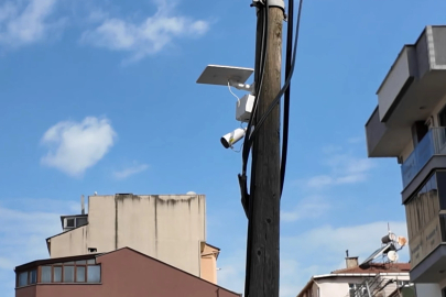 Çayırova'da kaba atık noktalarına kameralı takip