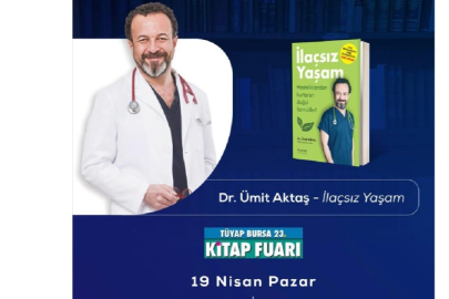 Dr. Ümit Aktaş, Bursa Tüyap Kitap Fuarı’nda Okurlarıyla Buluşuyor
