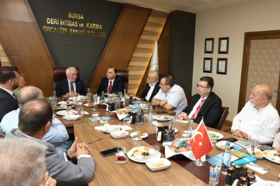 Başkan Şadi Özdemir sanayicilerle buluştu