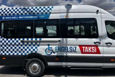 Kocaeli'nde “Engelsiz Taksi” 6 ayda 13 bin kez yola çıktı