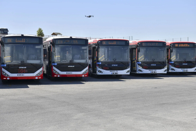 Ankara'da EGO Filosuna 15 Yeni Otobüs
