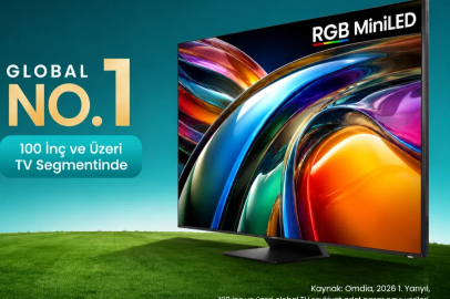 Hisense, 100 İnç ve Üzeri TV Sevkiyatlarında Dünya Lideri Oldu