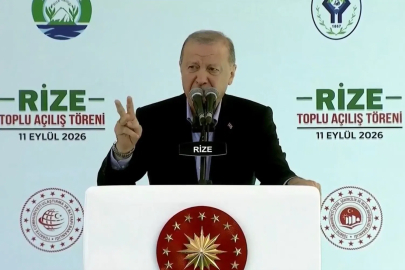 Rize’de 10 milyar liralık yatırıma Cumhurbaşkanı Erdoğan'dan toplu açılış