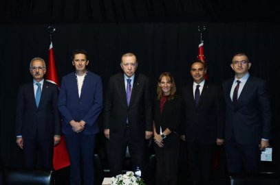 Cumhurbaşkanı Erdoğan, SpaceX yöneticilerini kabul etti