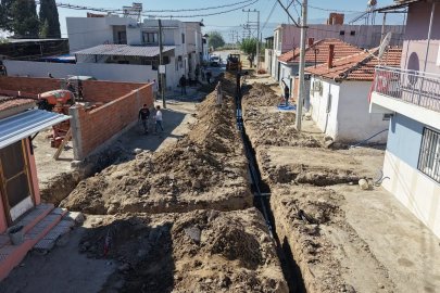 Manisa Yeşilköy’ün 40 yıllık içme suyu altyapısı yenilendi