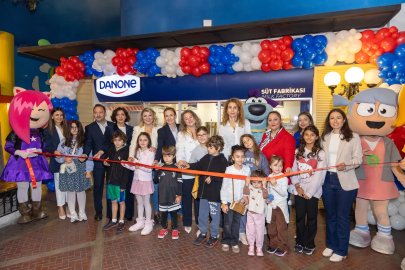 Danone Süt Fabrikası deneyim alanı KidZania İstanbul’da Hayata Geçiyor