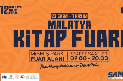 12. Malatya Anadolu Kitap ve Kültür Fuarı Kapılarını Açıyor