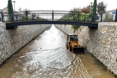 Bursa İnegöl'den yağış öncesi taşkınlara karşı önlem