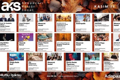 Adapazarı Kasım Ayına Kültür ve Sanatla Başlıyor